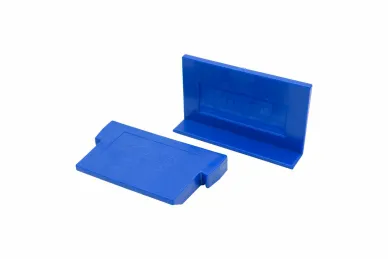 PSG A04.2500.016.00 Zestaw montażowy do 2,5 m profili aluminiowych typu U/L – grubość szyby od 16 do 17,52 mm – Kozza