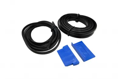 PSG A04.2500.016.00 Zestaw montażowy do 2,5 m profili aluminiowych typu U/L – grubość szyby od 16 do 17,52 mm – Kozza