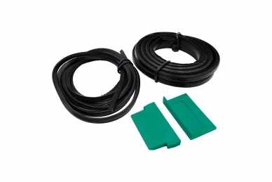 PSG A04.2500.020.00 Zestaw montażowy do 2,5 m profili aluminiowych typu U/L – grubość szyby od 20 do 21,52 mm – Kozza