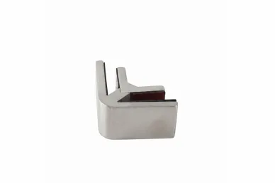 PSG A04.5295.012.AUS Uchwyt narożny aluminiowy do łączenia szkła – 50X63 mm, szkło 12–13,52 mm, aluminium, satyna