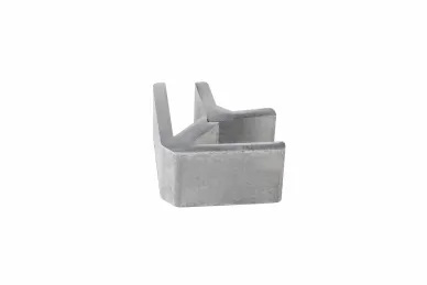 PSG A04.5295.016.AUR Uchwyt narożny aluminiowy do łączenia szkła – 50X63 mm, szkło 16–17,52 mm, aluminium, surowy