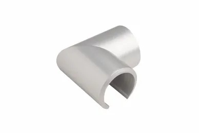 PSG A04.9510.010.02 Łącznik balustrady, kolano do pochwytu aluminiowego okrągłego - fi 40 mm, 90°, do szkła 12–21,52 mm, kozza