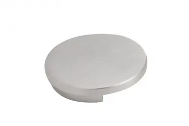 PSG A04.9510.020.02 Flat glue-in end cap for round aluminum handrail – dia. 40 mm, 2 pieces, kozza