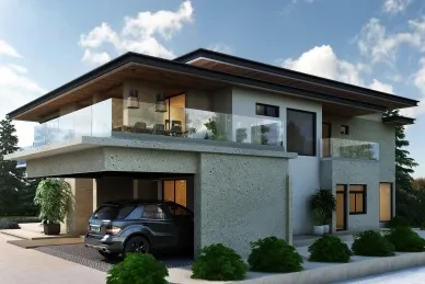 PSG A04.KE100.500.20 U-profile for frameless glass balustrades KE100, glass 12-21.5 mm, 5M, top-mounted (aluminum, flat system, matte anodized)