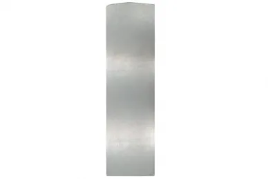 PSG A04.KE100.D.130.20 Right side end cap 23CM for top-mounted U balustrade profiles, KE100 (aluminum, flat system, matte anodized)