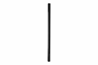 PSG A04.KR7300.110.50.7021 SŁUPEK ALUMINIOWY BOCZNY DO BALUSTRAD, 45x45x1100 MM, SZKŁO 8,72 MM, MOC. BOCZNE, CIEMNOSZARY (ALUMINIUM, SYST.PŁASKI, MALOWANY)