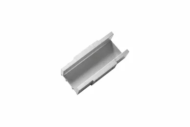 PSG A04.LP1801031.AXA Łącznik aluminiowy prosty do pochwytu nakładanego na szkło PS1031 - 180 stopni, szkło 16 - 17,52 mm, anoda matowa