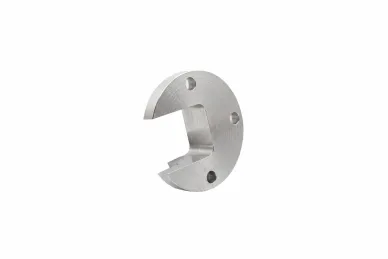 PSG A04.MO6728.AXA Aluminum axial fixing for glass-mounted handrail PS6728 - glass 16 - 17.52 mm, matte anodized