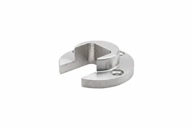 PSG A04.MO6728.AXA Aluminum axial fixing for glass-mounted handrail PS6728 - glass 16 - 17.52 mm, matte anodized