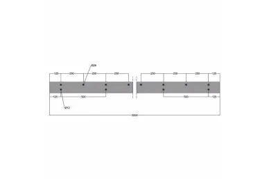 PSG A04.P120.500.AXA Profil typu y do balustrad całoszklanych pinox z listwą i maskownicą – seria 120, 5000 mm, szkło 12-21,52 mm, mocowanie boczne, aluminium, anoda matowa