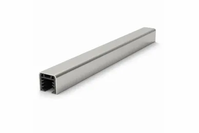 PSG A04.PS1031.AXA Pochwyt aluminiowy, prostokątny PS1031 – nakładany na szkło 12-21,52 mm, 6 m, anoda matowa, system płaski