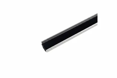 PSG A04.PS6728.AXA Pochwyt aluminiowy, zaokrąglony PS6728 – nakładany na szkło 16-17,52 mm, 6 m, anoda matowa, system płaski