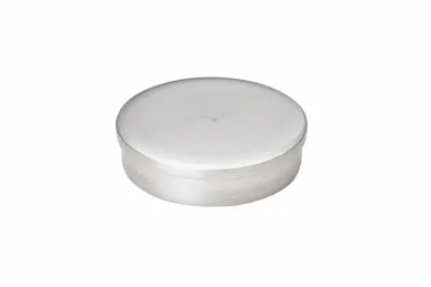 PSG A04.ZO105.AXA Cap for mounting holes of L-type Pinox balustrade profiles - type 105, aluminum, flat system, matte anodized
