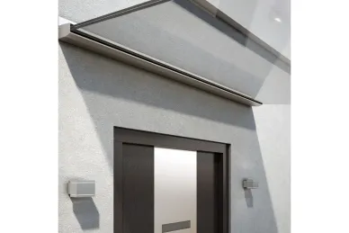PSG A75.N100.140.AXA System zadaszeń szklanych na listwie aluminiowej 1400 mm - szkło 17,52 mm, uniwersalny (aluminium, anoda matowa)