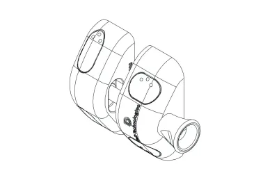 PSG DD.MLSPS2 Single-sided gate latch, magnetic latch 7-17mm, black MLSPS2