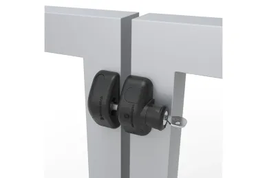 PSG DD.MLSPS2L Single-sided magnetic key-lockable gate latch 7-17mm MLSPS2L