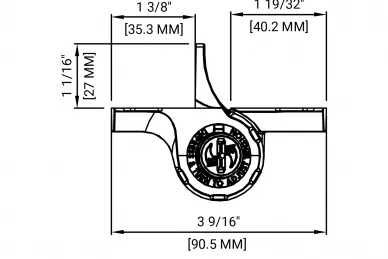 PSG DD.TCHD1AL1S3BT Zawiasy samozamykające do ciężkich bram do 70 kg, 6-25 mm (z 1 wspornikiem, wąski czarny) tchd1al1s3bt- 2 szt.