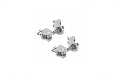 PSG LO.BOLTONHD-4D-M16QF-ALUM-110-02 Przykręcany zawias regulowany w 4 kierunkach, kąt 180° - m16, aluminium, 2 szt.