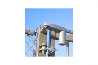 PSG LO.GBMU4D20-B-ALUM-130-02 Zawias ocynkowany ogniowo. regulacja w czterech kierunkach 180° w niepowlekane aluminium - śrubą oczkową 130 mm m20