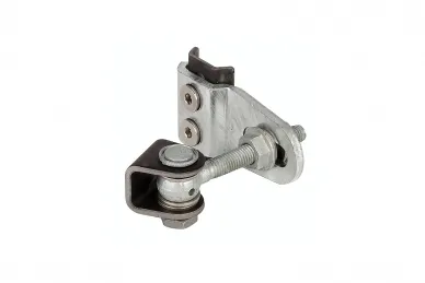PSG LO.GBMU4D20-B-ALUM-130-02 Zawias ocynkowany ogniowo. regulacja w czterech kierunkach 180° w niepowlekane aluminium - śrubą oczkową 130 mm m20