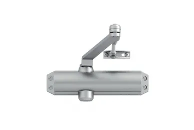 PSG LOB.DC120-EV1 DC120 surface-mounted door closer, EN2/3/4, scissor arm, silver