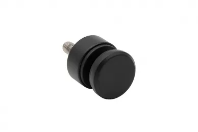 PSG N01.3000.4XM.9005 Point glass fixing dia. 30/13/M8x40, black, glass 6-12mm (AISI 304, flat system, painted)