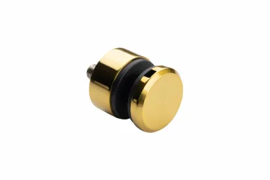 PSG N01.3000.4XP.GOLD Point glass fixing dia. 30/13/M8x40, gold, glass 6-12mm (AISI 304, flat system, polished, painted)