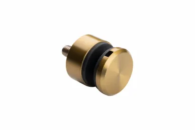 PSG N01.3000.4XS.GOLD Uchwyt punktowy do szkła fi 30/13/M8x40, złoty, szkło 6-12mm (aisi304, syst.płaski, satyna, malowany)