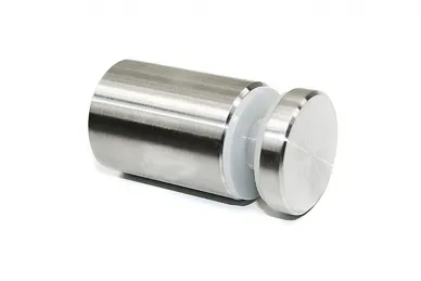 PSG N01.3040.4XS Point glass fixing dia. 30/40/M8, glass 4-16.76mm, threaded spacer (AISI 304, flat system, satin)