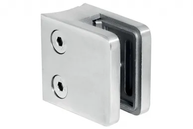PSG N01.45K1.4CS Uchwyt do szkła 45x45x26mm, szkło 8-10,76mm (aisi304, syst.48,3, satyna)