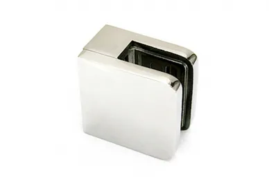 PSG N01.45K1.6XP Uchwyt do szkła 45x45x26mm, szkło 6-10,76mm (aisi316, syst.płaski, połysk)