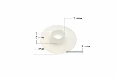 PSG N01.5000.RSU Clamping rubbers for dia. 50 mm point fixings