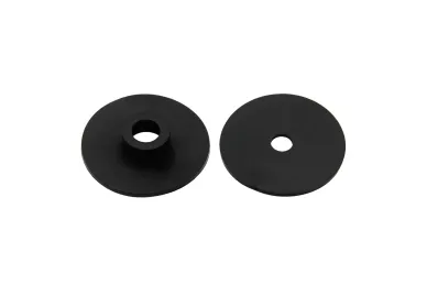 PSG N01.5000C.RSU Gumy dociskowe do uchwytów punktowych fi 50 mm, EPDM, czarne, kpl. 2 szt.(płaska+kołnierz)