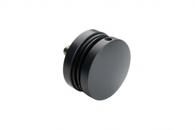 PSG N01.501M.4XM.7016 Point glass fixing dia. 50/8/M10x50, anthracite, glass 8-17.52 mm, threaded spacer (AISI 304, flat system, painted)