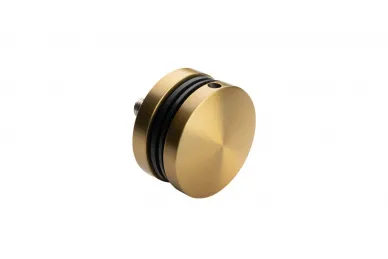 PSG N01.501M.4XS.GOLD Point glass fixing dia. 50/8/M10x50, gold, glass 8-17.52 mm, threaded spacer (AISI 304, flat system, satin, painted)