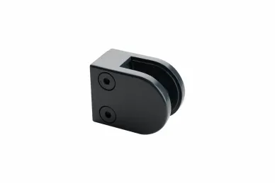 PSG N01.50D1.ZXM.7016 Glass clamp 50x40x26 mm, anthracite, safety pin, glass 6-10.76 mm (zamak, flat system, painted)
