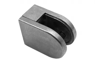 PSG N01.50D1.ZXR Glass clamp 50x40x26 mm, safety pin, glass 6-10.76 mm (zamak, flat system, raw surface)