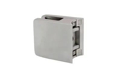 PSG N01.52K2.4BS Glass clamp 52x52x32 mm with bracket, safety pin, glass 8-12.76 mm (AISI 304, 42.4 system, satin)