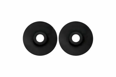 PSG N01.5500C.RSU Clamping rubbers for point fixings - black, dia. 50 mm, EPDM, 2 pcs.