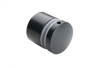 PSG N01.5530.4XM.7016 Point glass fixing dia. 50/30/M10x40, anthracite, glass 8-21.52 mm (AISI 304, flat system, painted)