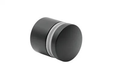 PSG N01.5530.4XM.9005 Point glass fixing dia. 50/30/M10x40, black, glass 8-21.52 mm (AISI 304, flat system, painted)