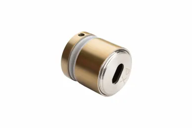 PSG N01.5530.4XS.GOLD Glass point fixing dia. 50/30/M10x40, gold, glass 8-21.52 mm (AISI 304, flat system, satin, coated)