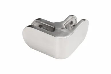 PSG N01.90D5.4US Uchwyt do szkła 90°, owalny, 82x45x30mm, pin zabezp., szkło 6-12,76mm (aisi304, uniwersalny, satyna)