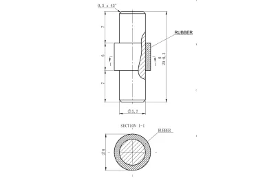 PSG N01.90K2.4US Uchwyt do szkła 90°, kwadratowy – 53 × 45 × 26 mm, z pinem zabezpieczającym, szkło 6–10,76 mm (aisi 304, uniwersalny, satyna)
