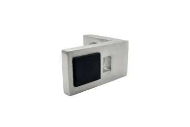 PSG N01.P3540.4XS Glass bracket 40X35X20 mm – AISI304 steel, flat system, satin