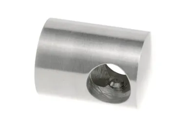 PSG N02.0012.4XS Uchwyt przelotowy do pręta/rury fi 12mm, moc.do płaszczyzny (aisi304, syst.płaski, satyna)
