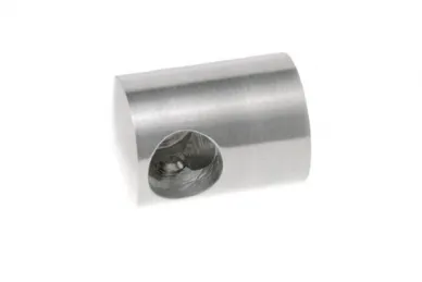 PSG N02.0312.4XS Uchwyt końcowy prawy do pręta/rury fi 12mm, moc.do płaszczyzny (aisi304, syst.płaski, satyna)