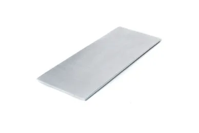 PSG N04.3001.AXS Side end cap for U balustrade profiles, side mounting, 124x50x1.5mm (aluminum, flat system, satin)