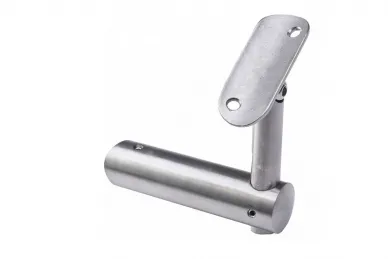 PSG N05.2501.4BS Axial post 42.4mm to handrail 42.4mm connector, articulated (AISI 304, 42.4 system, satin)