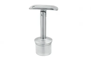 PSG N06.02B1.4BS Podpora poręczy 42,4mm, fi 14/H80, przegubowa klejona (aisi304, syst.42,4, satyna)